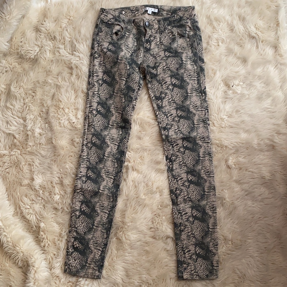 Cabi snake print jeans